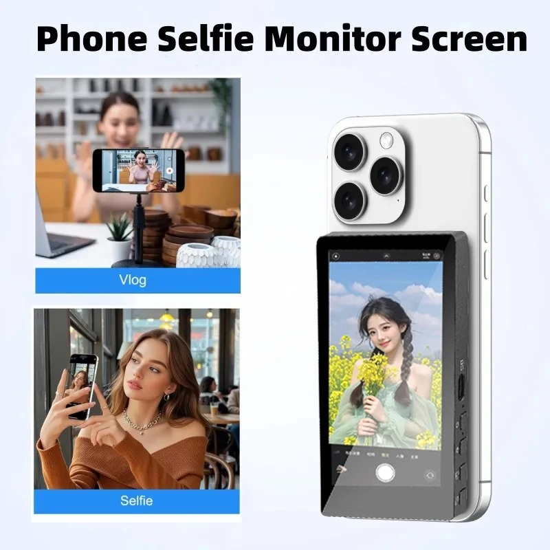 Photography Videography - Wireless Monitor Rear Camera Screen Smartphone