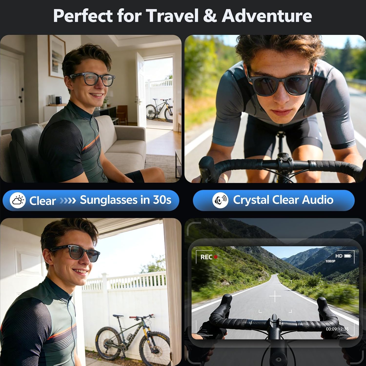 2026 4K 8MP Smart Glasses Men  - Photography Videography review and price