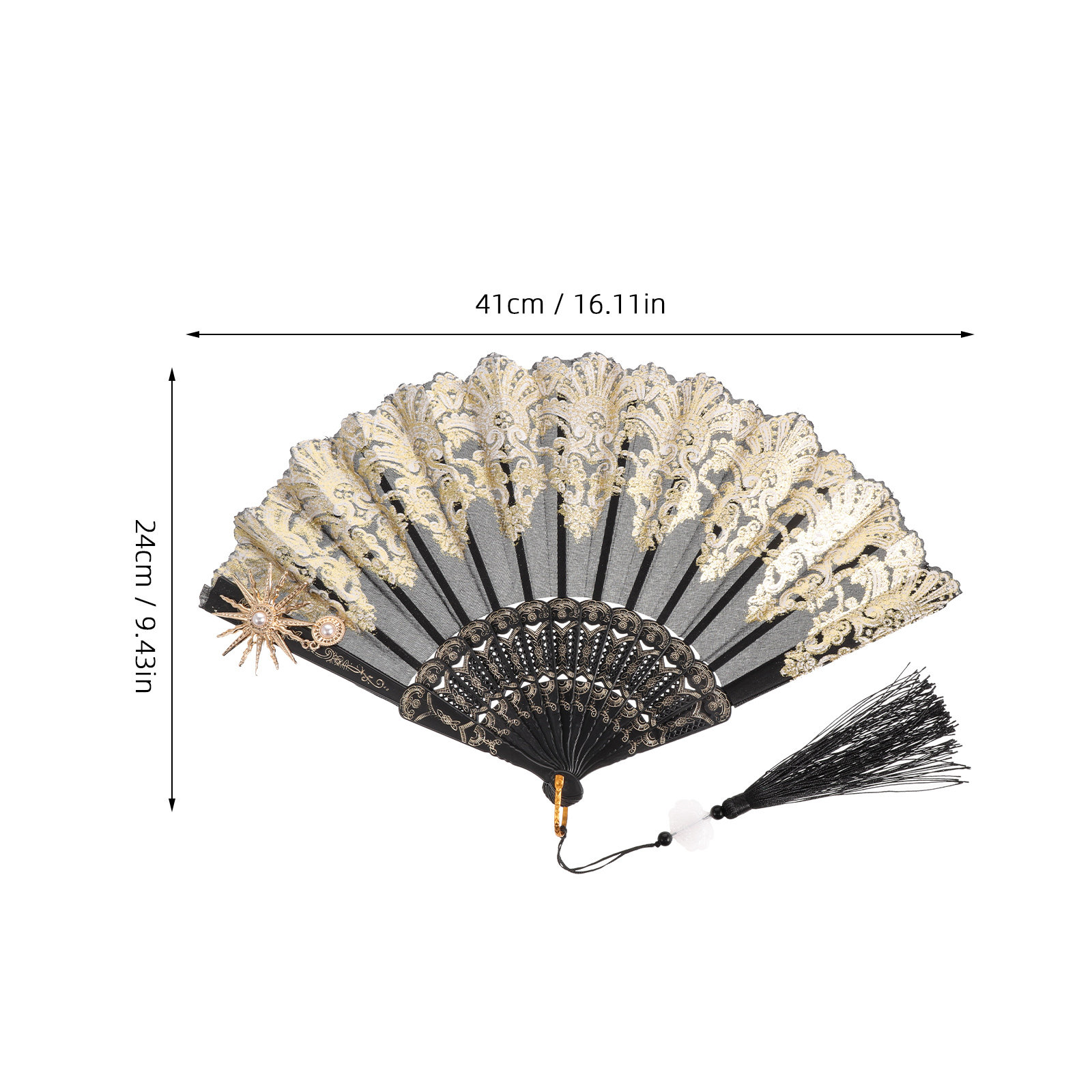 Vintage European Folding Fan E - Photography Day review and price