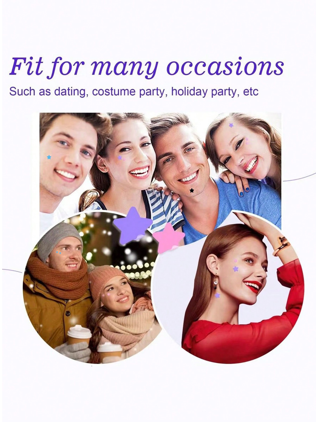 240 Pieces/Cute Star Face Stic - Photography Day review and price