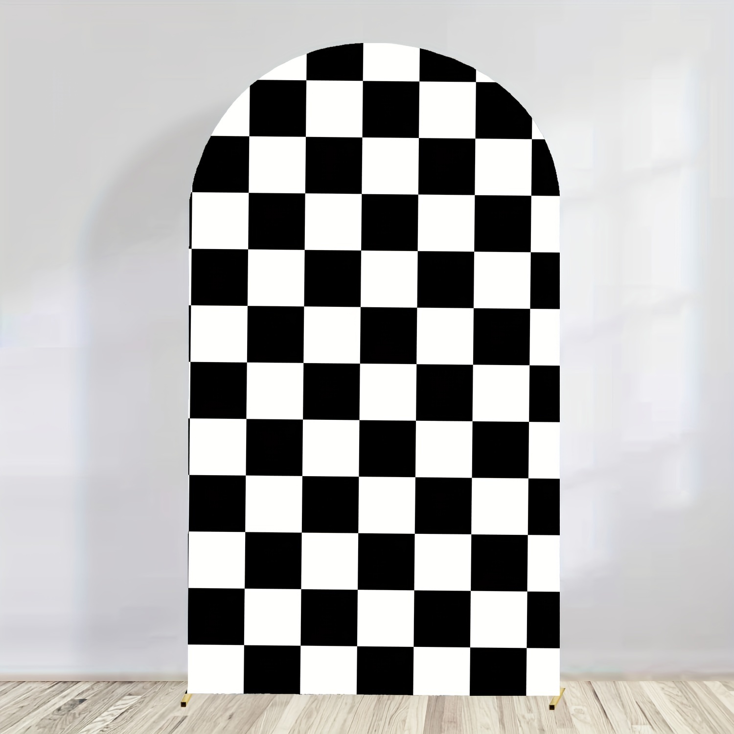 VIKAMA Black and White Checker - Photography Black And White review and price