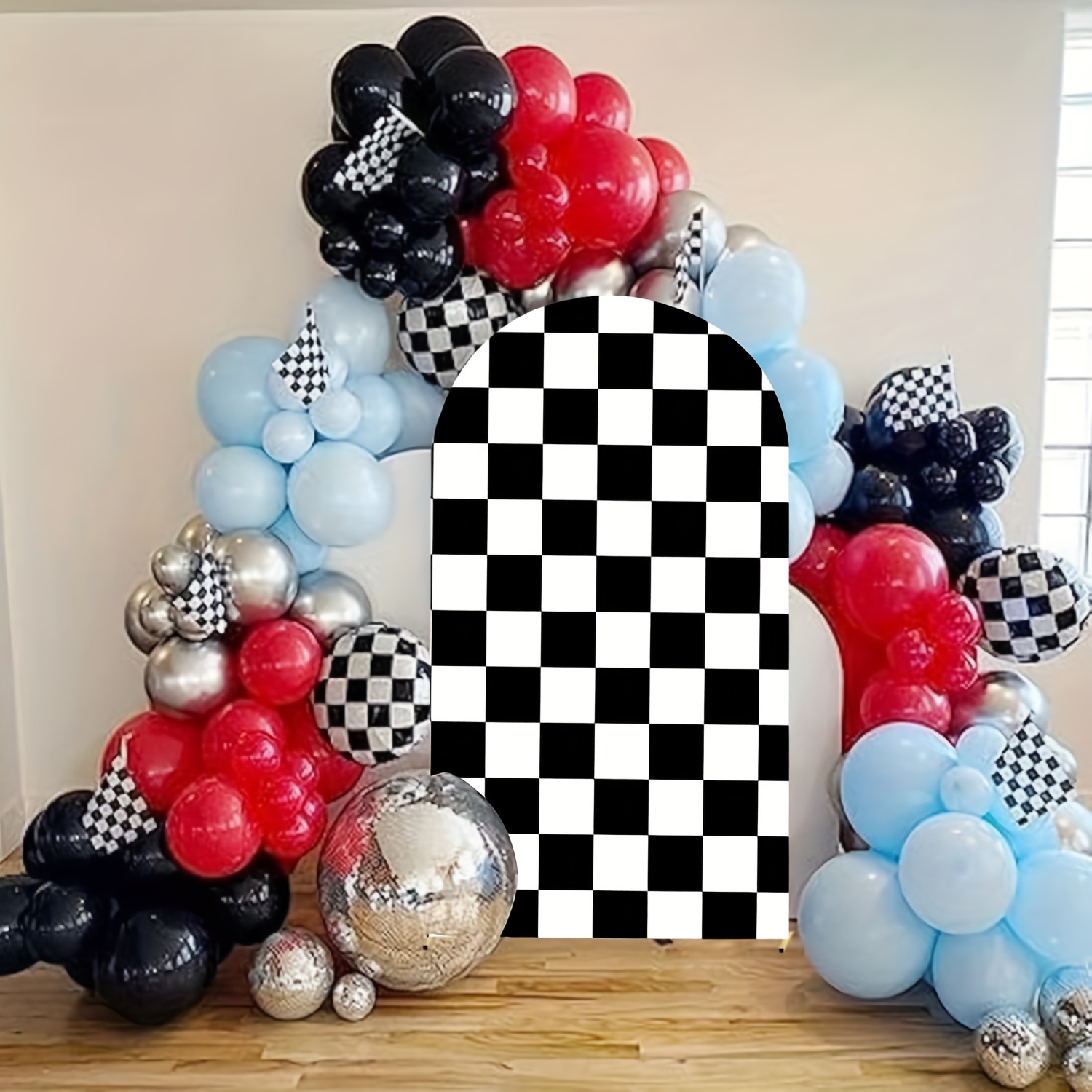 VIKAMA Black and White Checker - Photography Black And White review and price