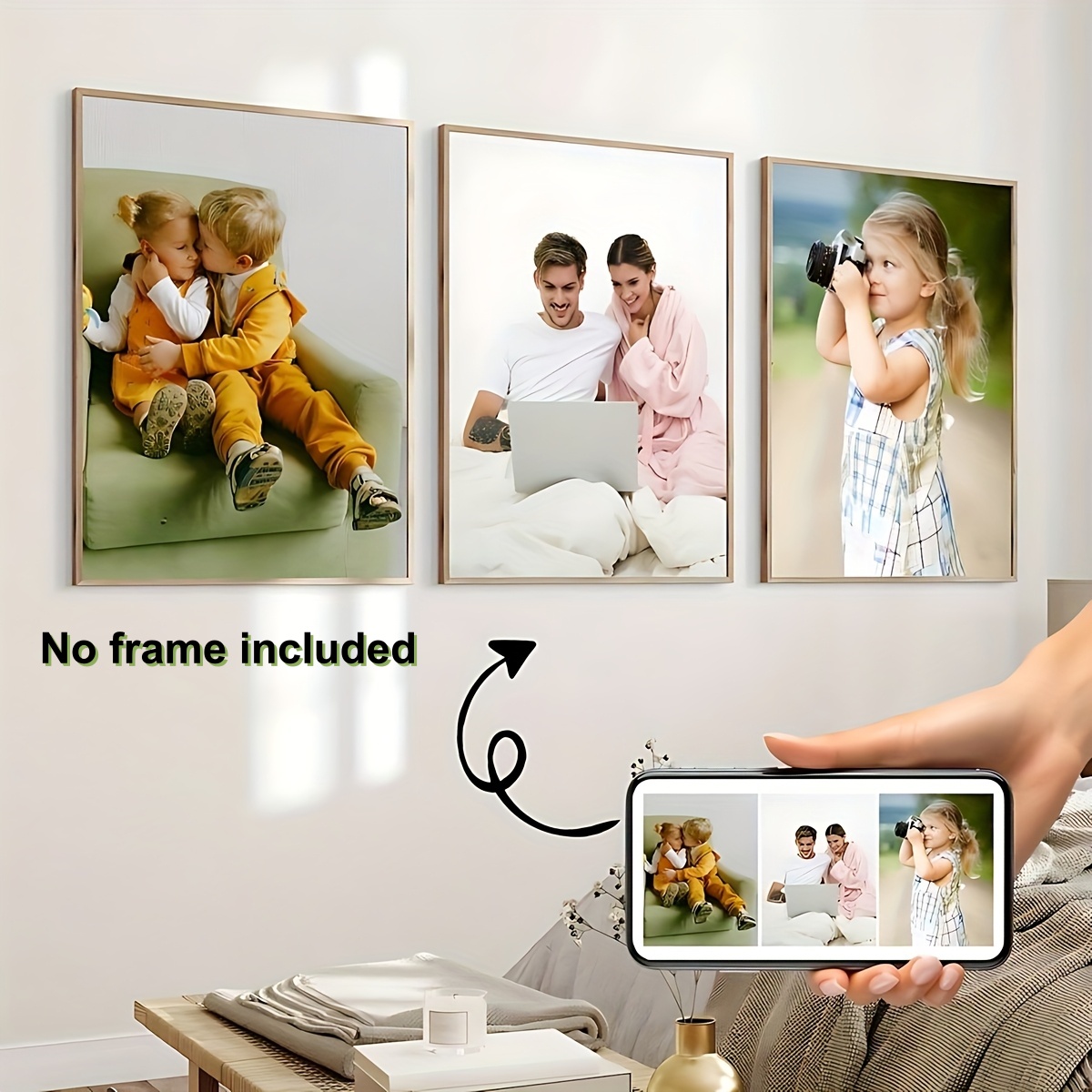 Customize any 3 photos you des - Photography Interior review and price