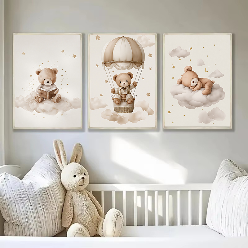 3pcs/set Bohemian Teddy Bear A - Photography Interior review and price