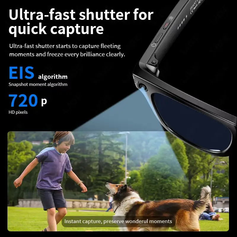 AI Smart Glasses with 8MP Came - Photography Videography review and price